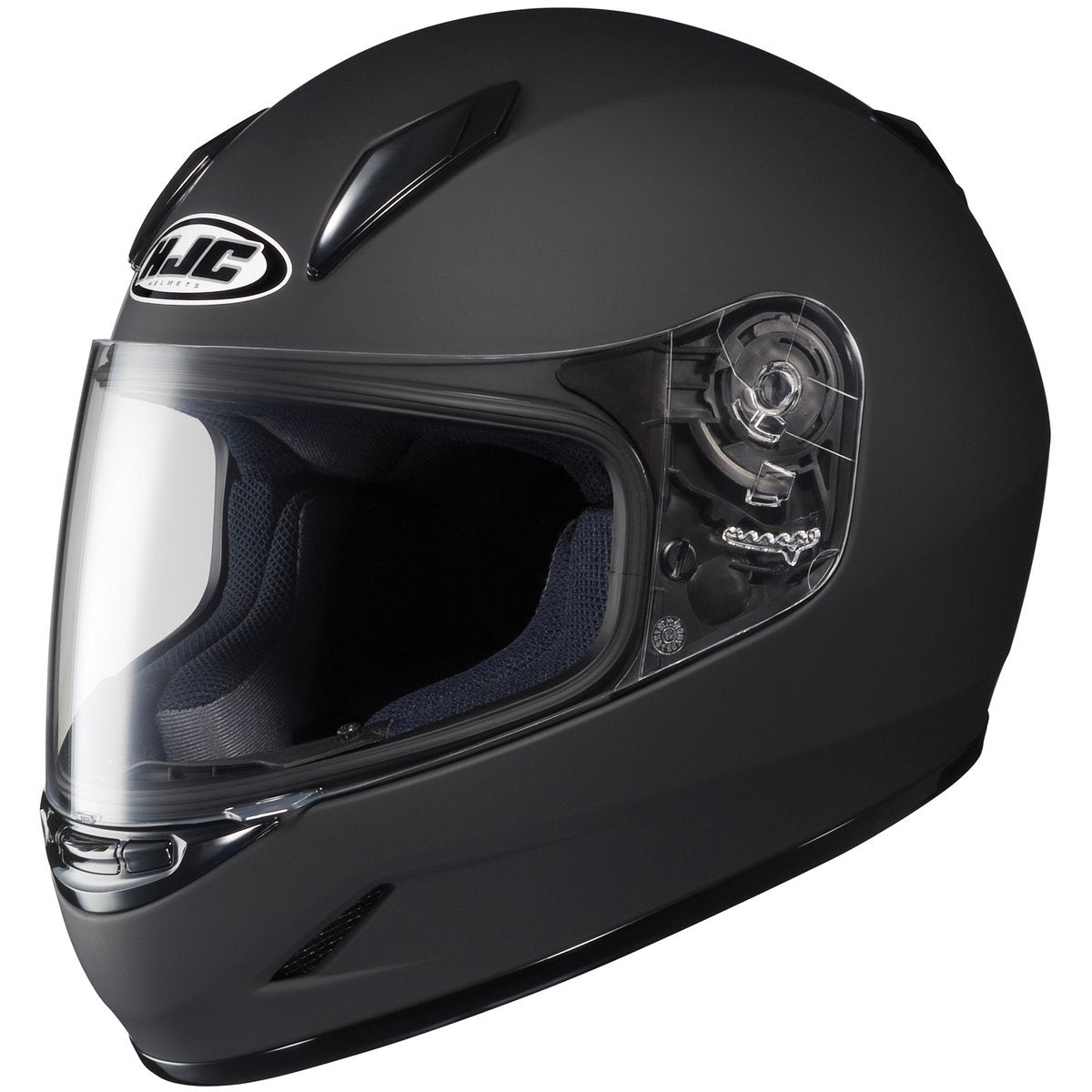 HJC CL-Y Solid Youth Street Helmets - Matte Black