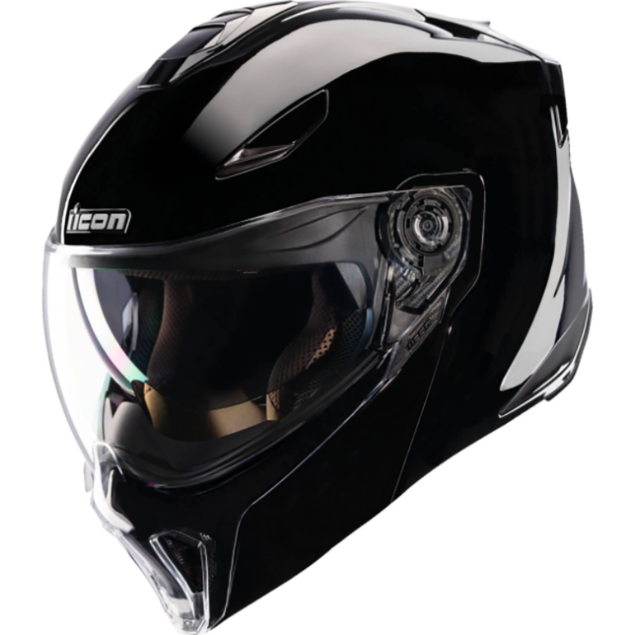 Icon Threshold Modular Solid Adult Street Helmets-0100