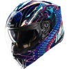 Icon Threshold Modular Synthwave Lazer Cobra Adult Street Helmets