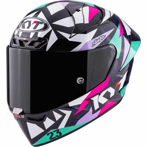KYT KX-1 Race GP Replica Bastianini 2025 Adult Street Helmets-YTKX0007.2