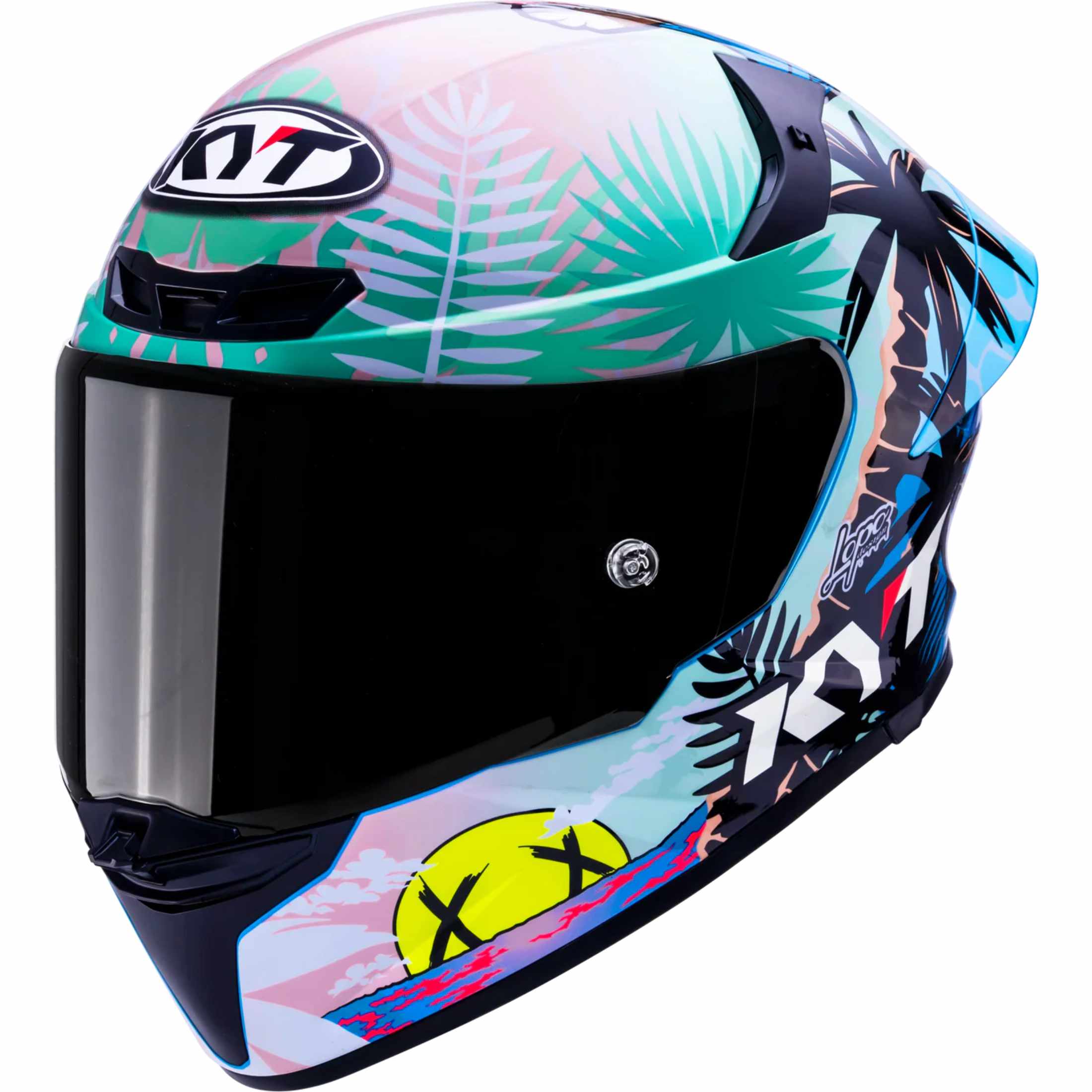 KYT TT-REVO Riccardo Rossi BCN Replica Helmet XL Multi-Color Unisex