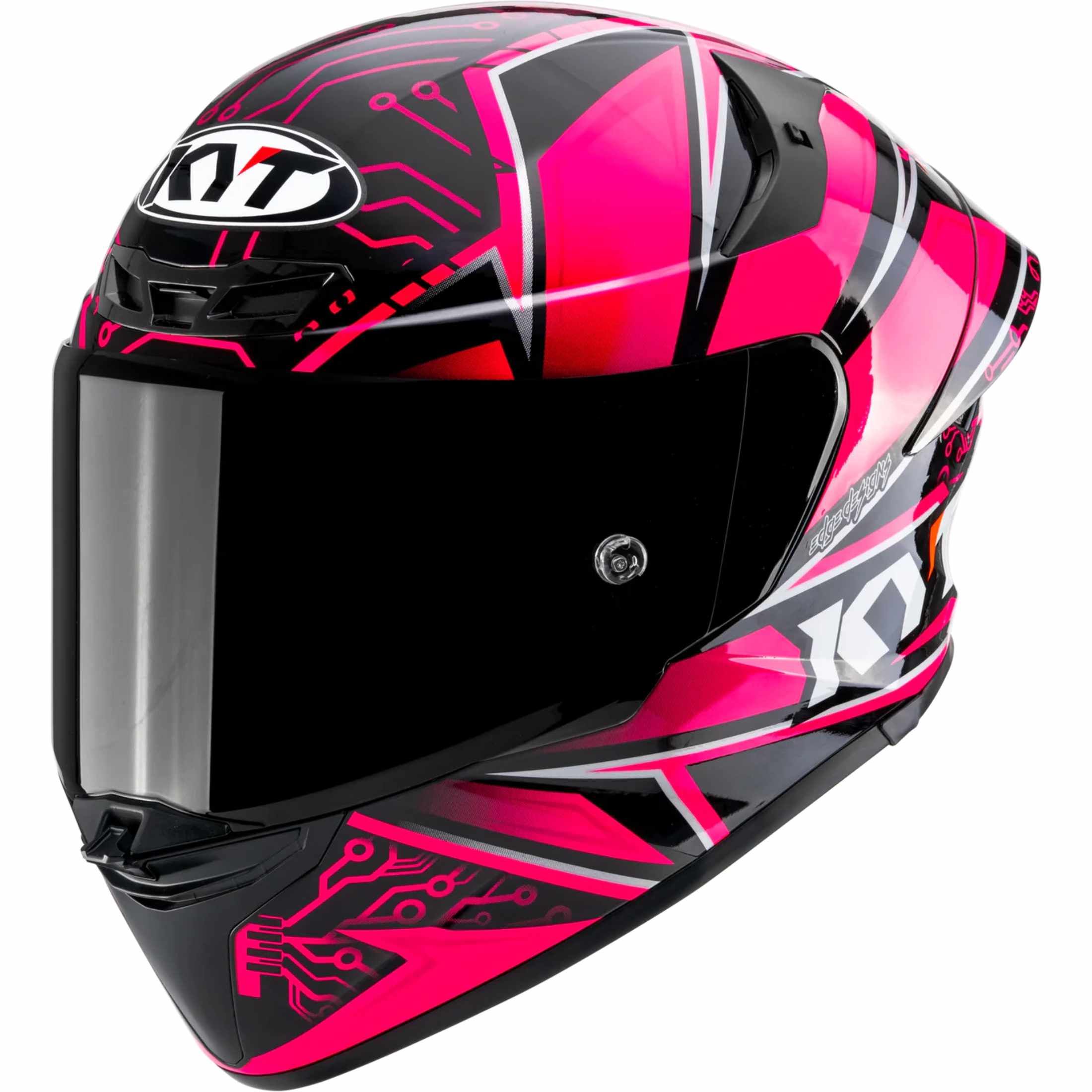 any way to make a motorcycle helmet bigger KYT TT-REVO Special Editions Hyper Pink Adult Street Helmets – Motorhelmets.com