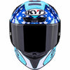 KYT TT-REVO Special Editions Leopard Americas Replica Adult Street Helmets