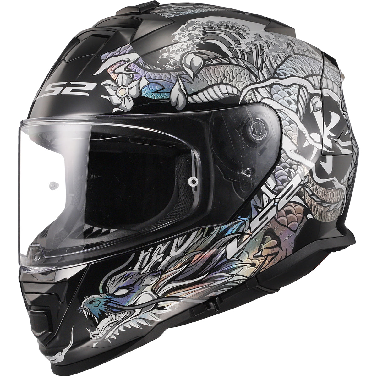 ls2 1 2 helmet LS2 Assault Warrior Adult Street Helmets – Motorhelmets.com