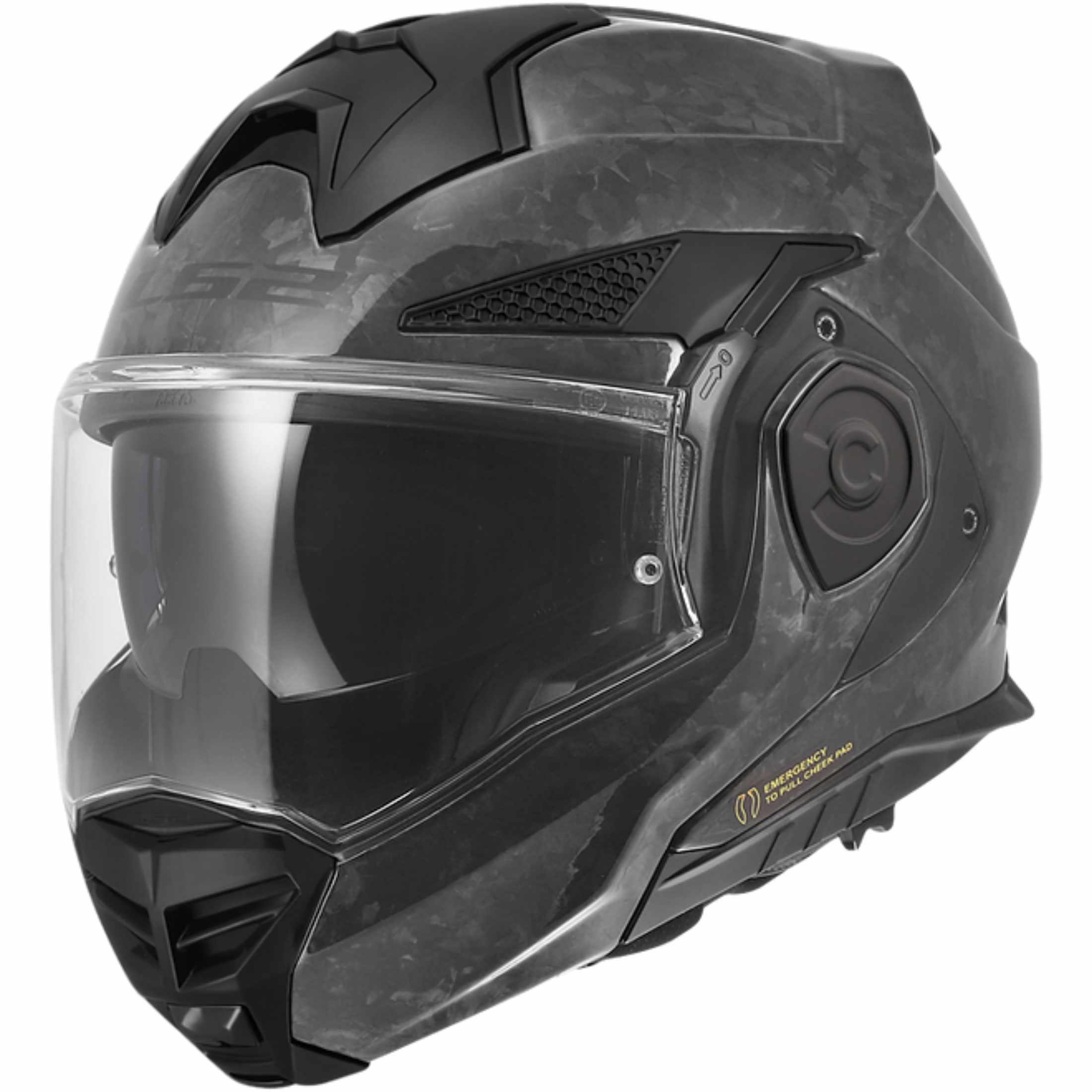 LS2 Advant X Carbon Full Forged Helmet Gloss Black / Small