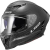 LS2 Dragon Carbon Solid Adult Street Helmets