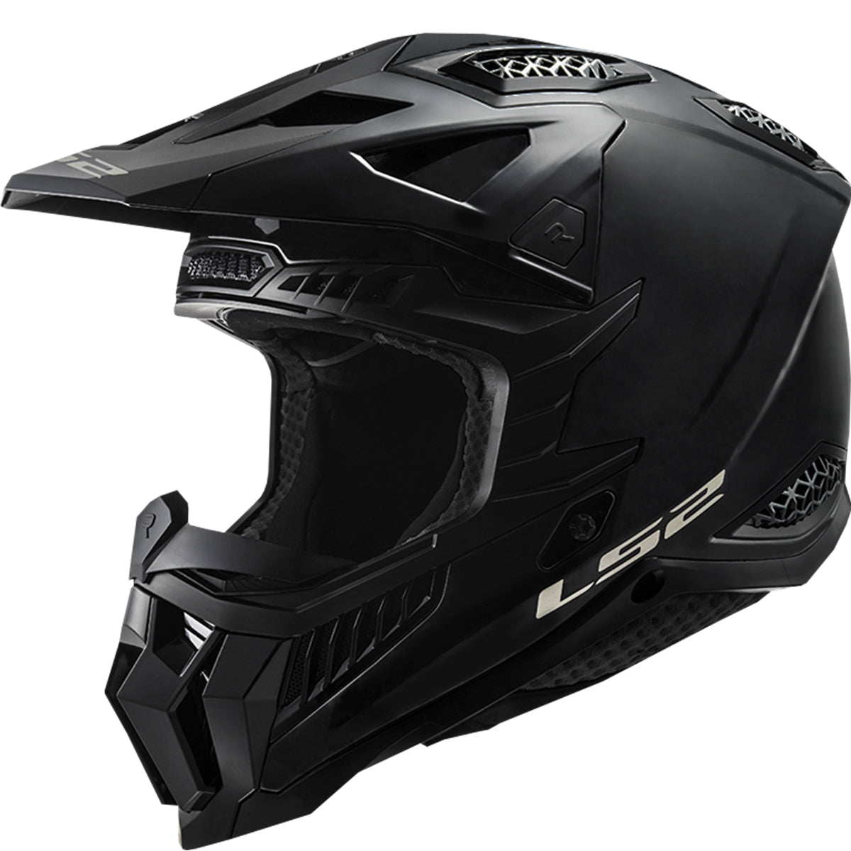 LS2 X Force Solid MX Helmet - Matte Black LS2 X Force Solid MX Helmet - Matte Black