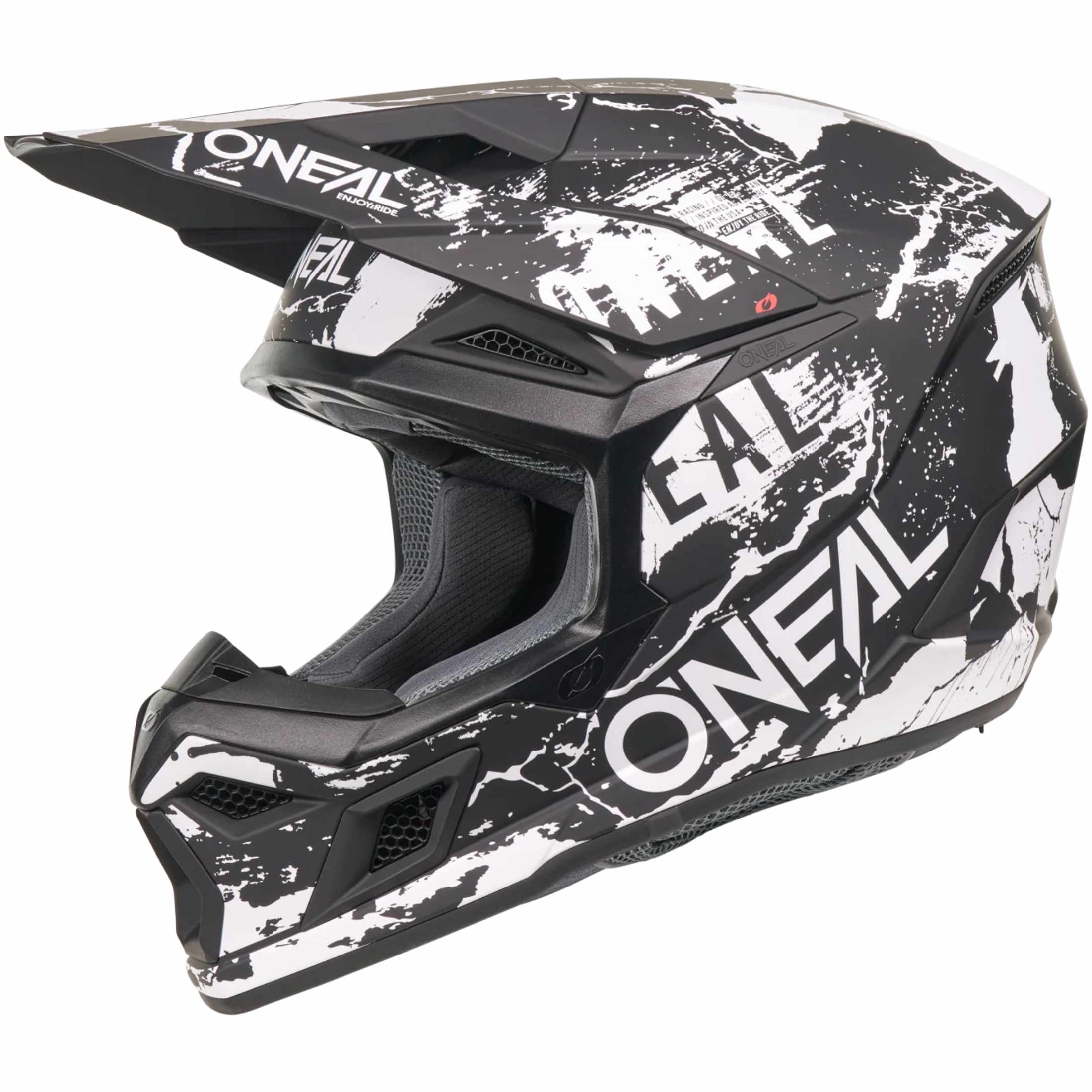 O'Neal 3 SRS Acid Adult Off-Road Helmets-0625