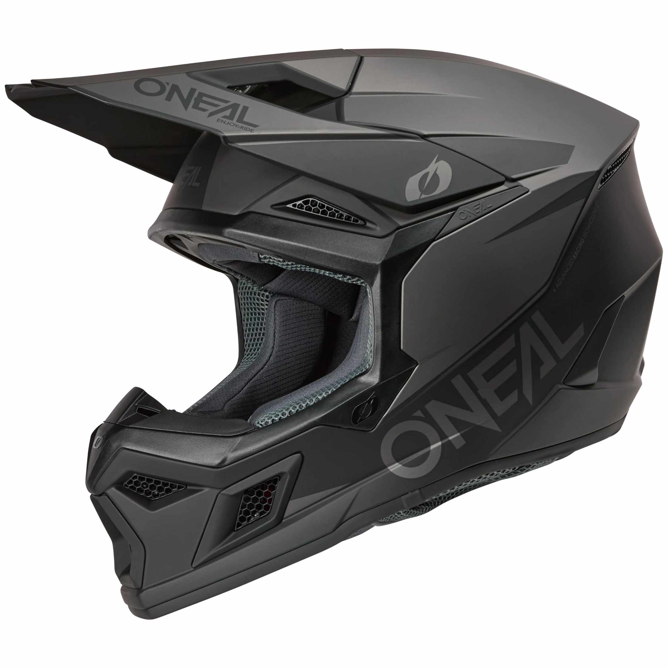 O'Neal 3 SRS Solid Adult Off-Road Helmets-0625