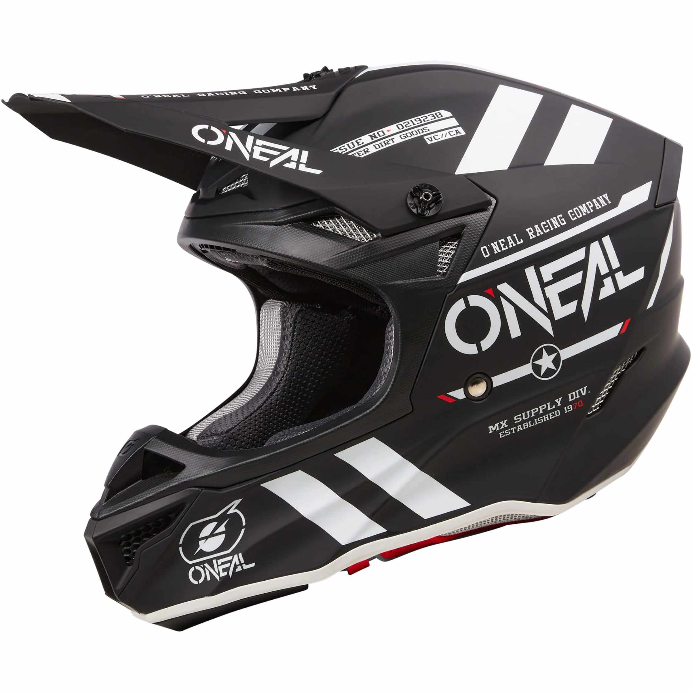O'Neal 5 SRS Warhawk Adult Off-Road Helmets-0628
