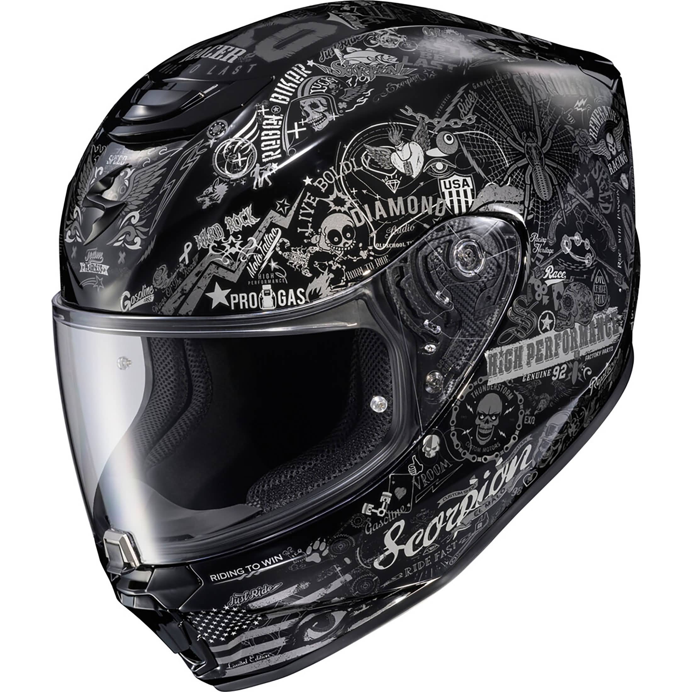 Scorpion EXO-R330 Shake 2 Adult Street Helmets-75-1084