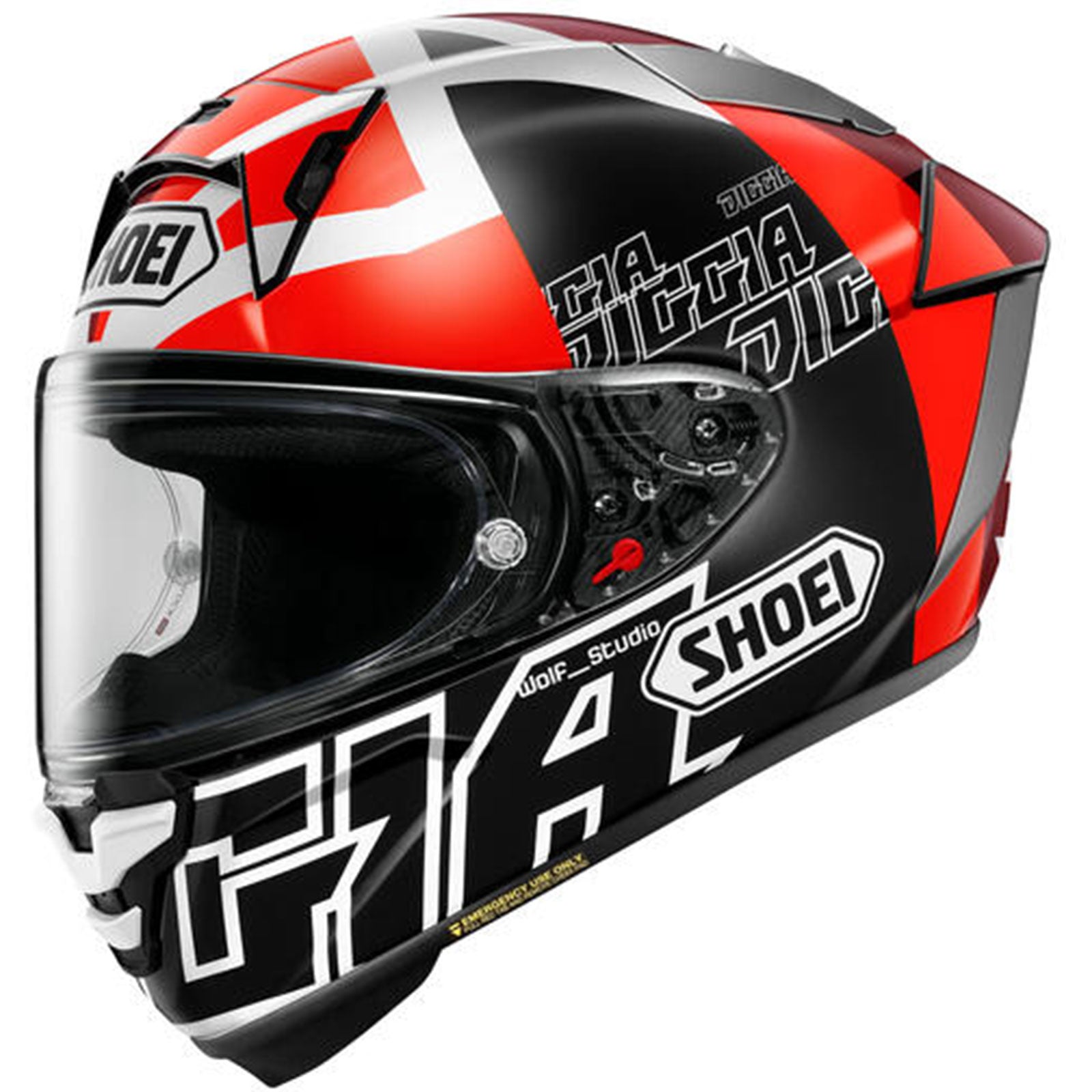 Shoei X-Fifteen Diggia 2 Adult Street Helmets-0105