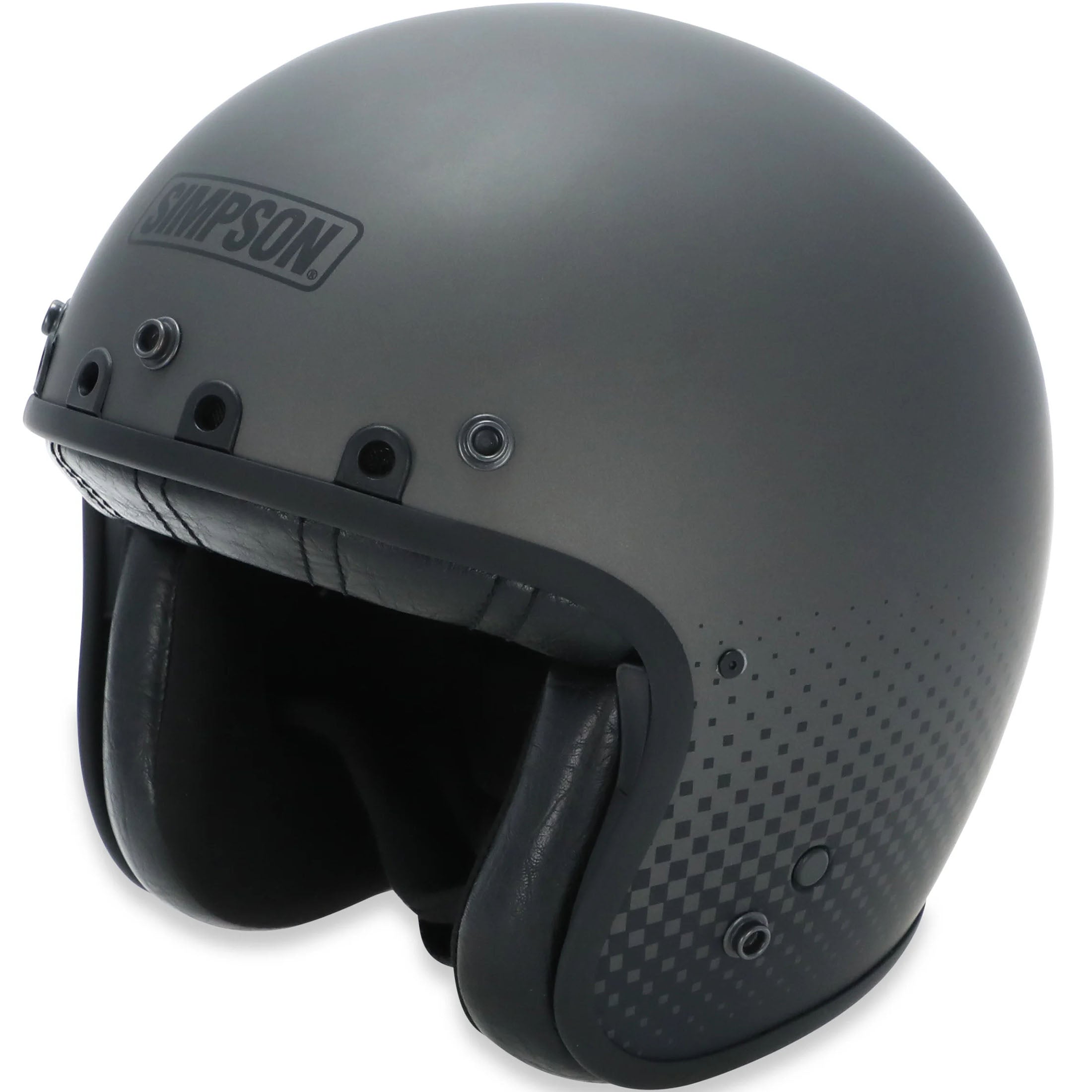 cruiser helmets motorcycle Daytona Open Face Helmet - Visor & Graphics - W/ Toxic and custom colors like gun metal grey metallic Simpson Motorcycle CHOPRA2X - Chopper