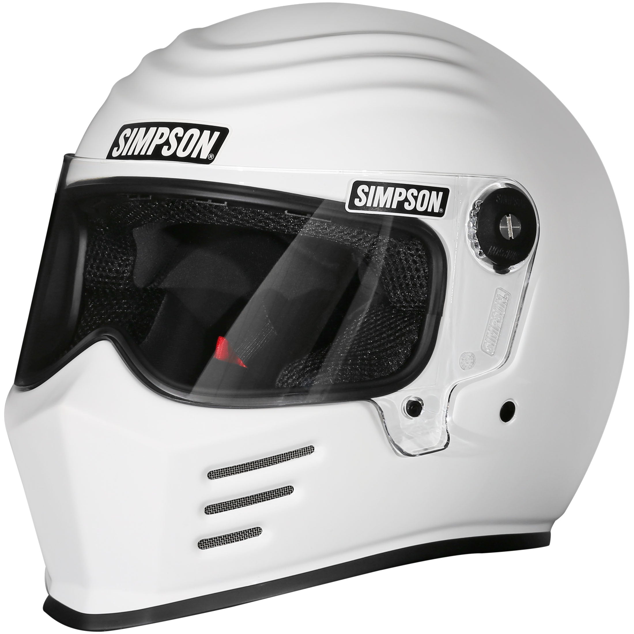 Simpson Outlaw Bandit 3.0 Solid Adult Street Helmets-OB31XS