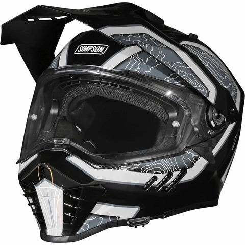 Simpson Xcursion Bandit Summit Adult Off-Road Helmets-XBS2XS
