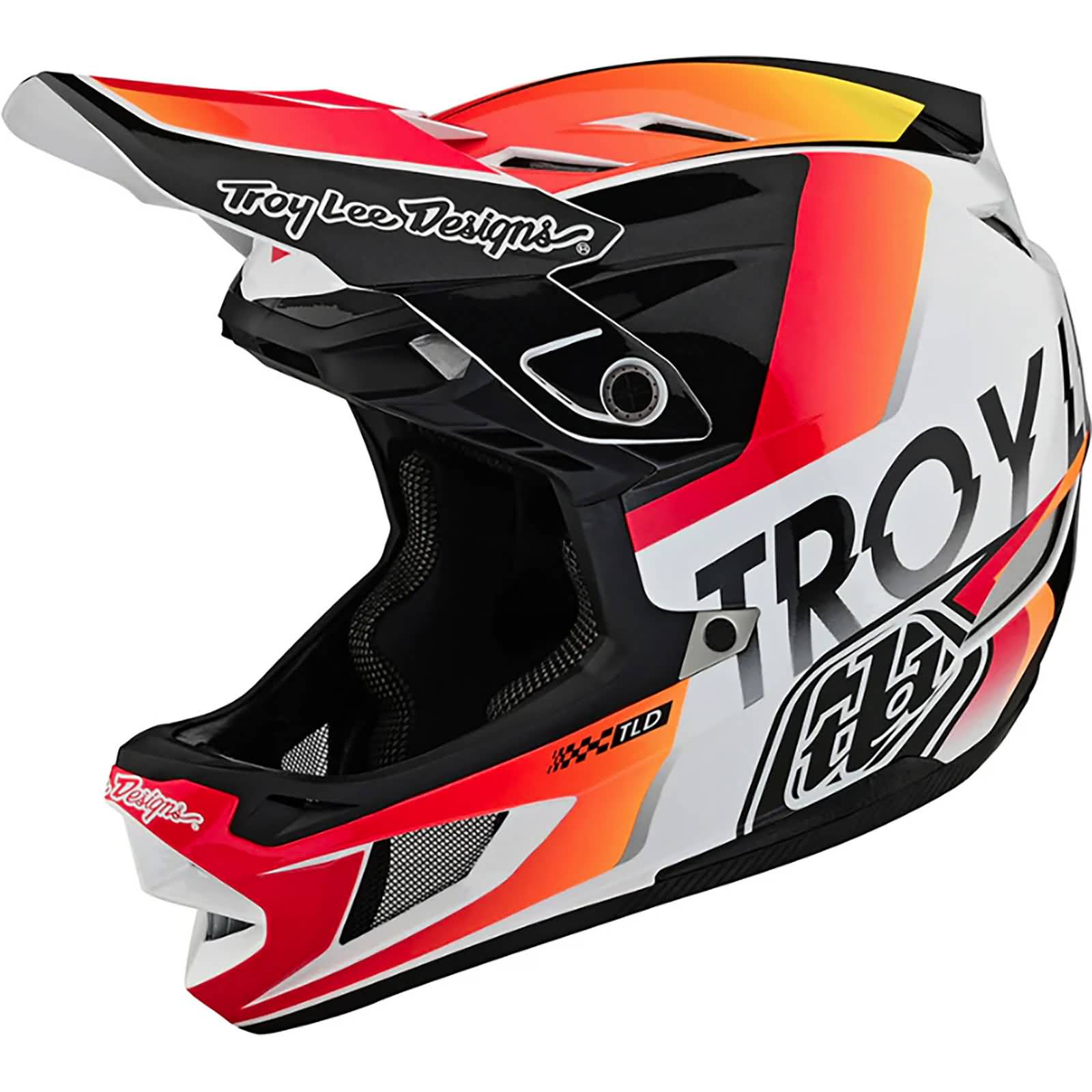 Troy Lee Designs D4 Composite Qualifier MIPS Adult MTB Helmets-140559041