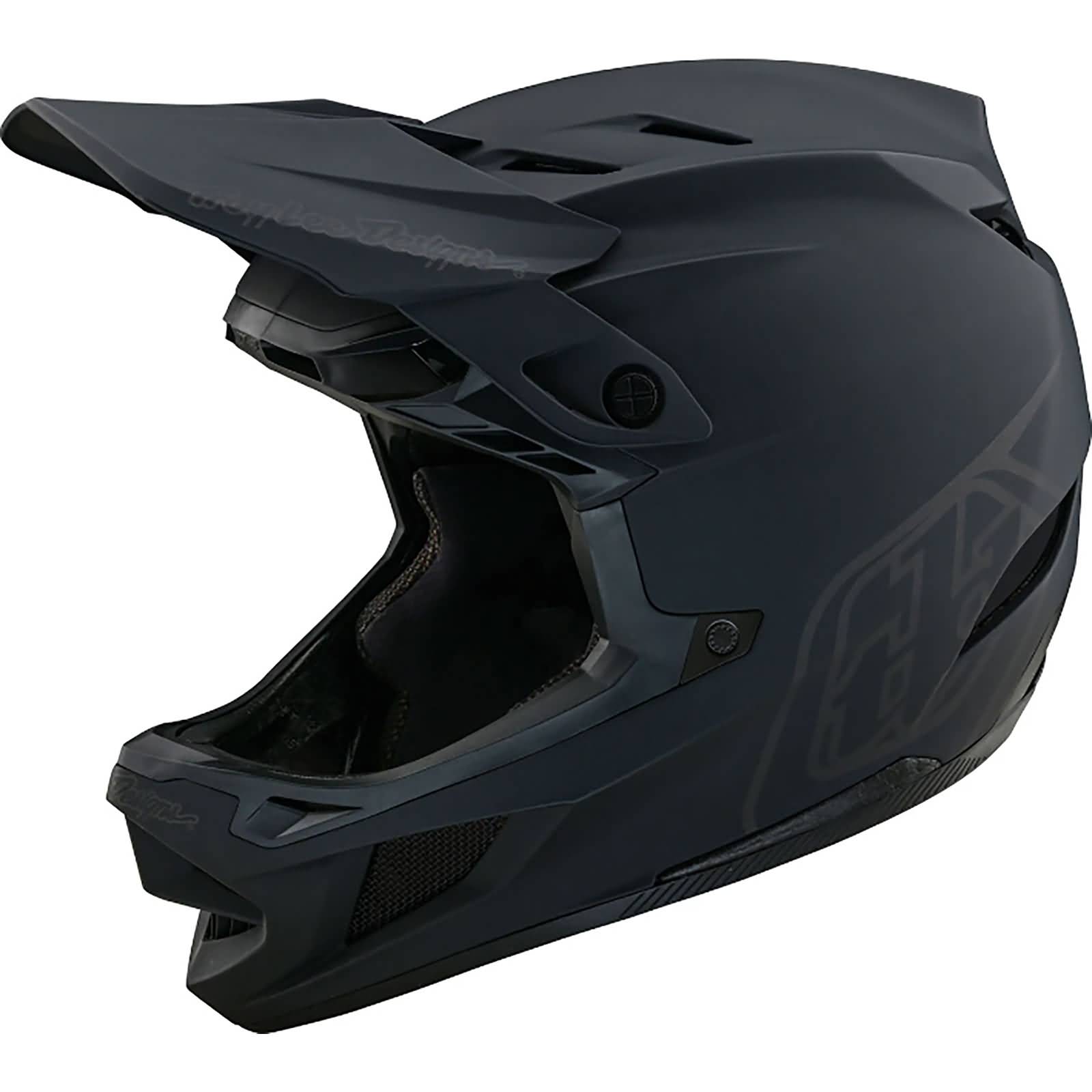 Troy Lee Designs D4 Composite Stealth MIPS Adult MTB Helmets-140437031