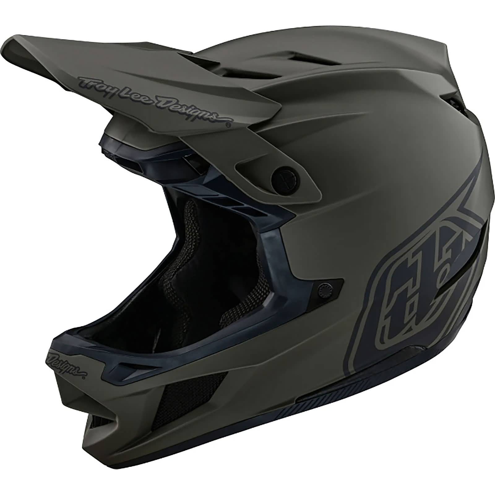 Troy Lee Designs D4 Composite Stealth MIPS Adult MTB Helmets-140437041