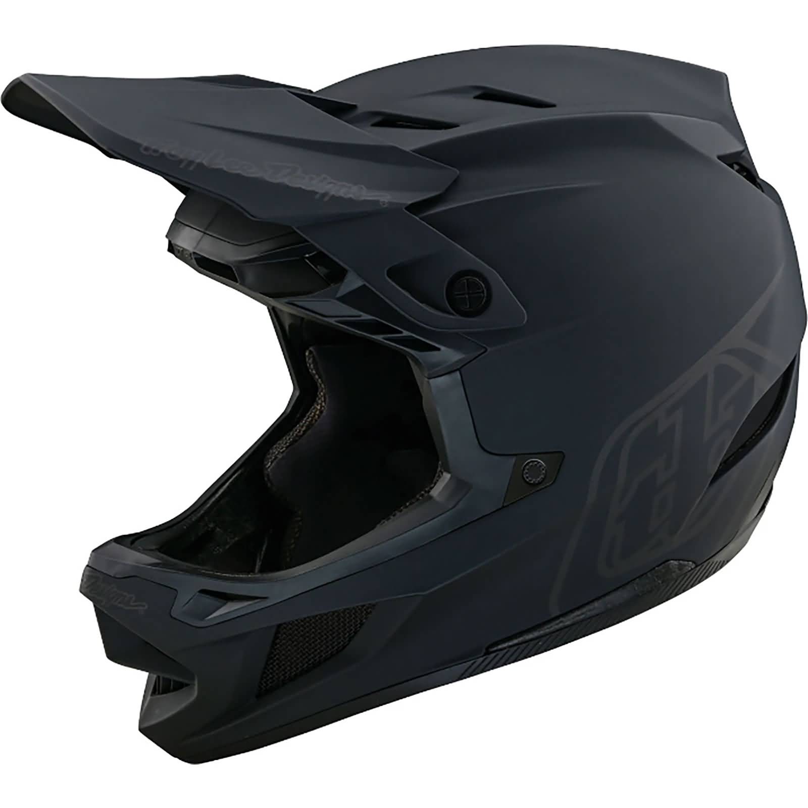 Troy Lee Designs D4 Polyacrylite Stealth MIPS Adult MTB Helmets-174437001