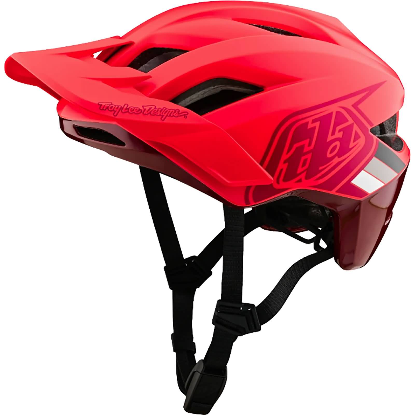 bike helmets adult large Troy Lee Designs Flowline SE Helmet W/MIPS Badge Apple, Apple / MD/LG