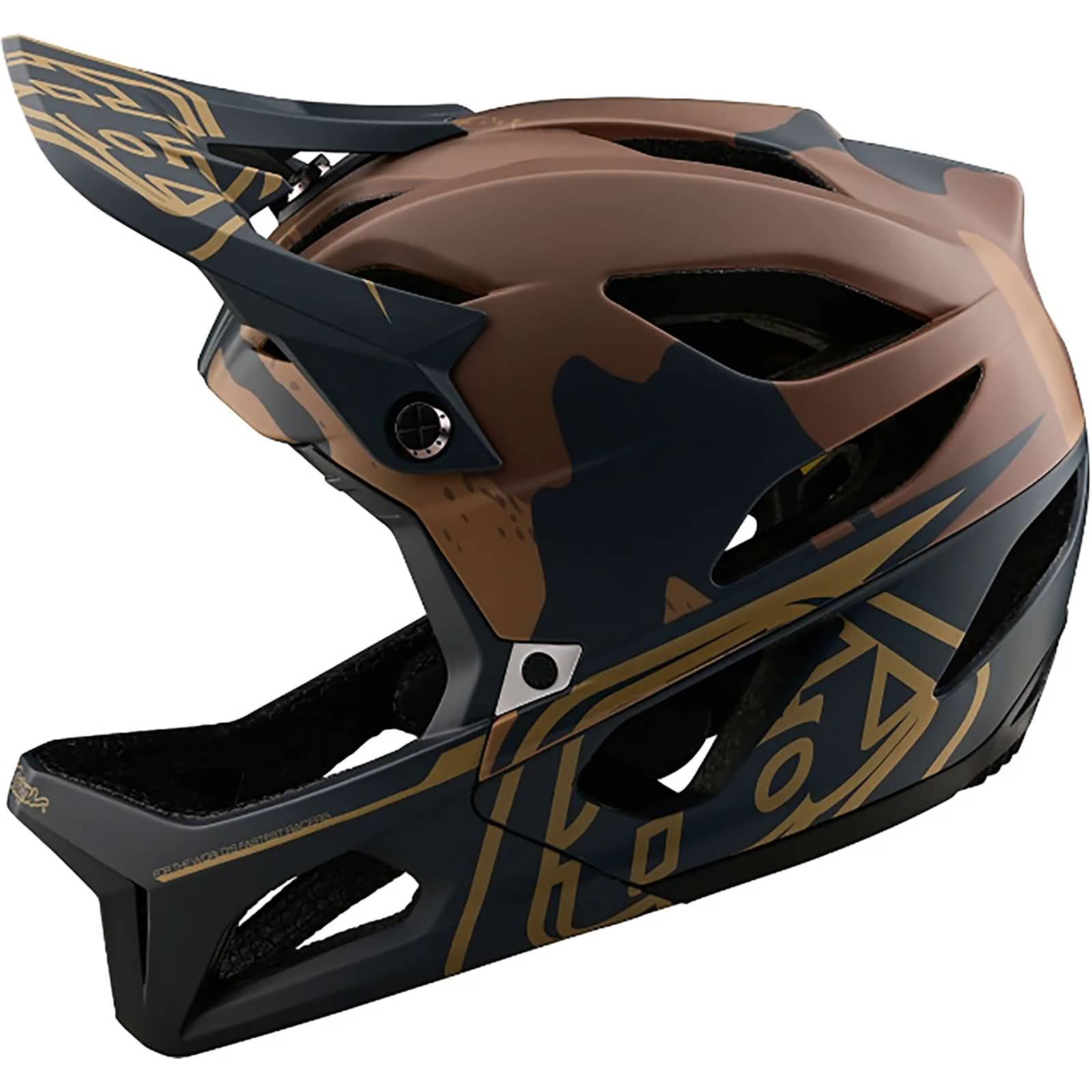 Troy Lee Designs Stage Stealth Camo MIPS Adult MTB Helmets-115537011