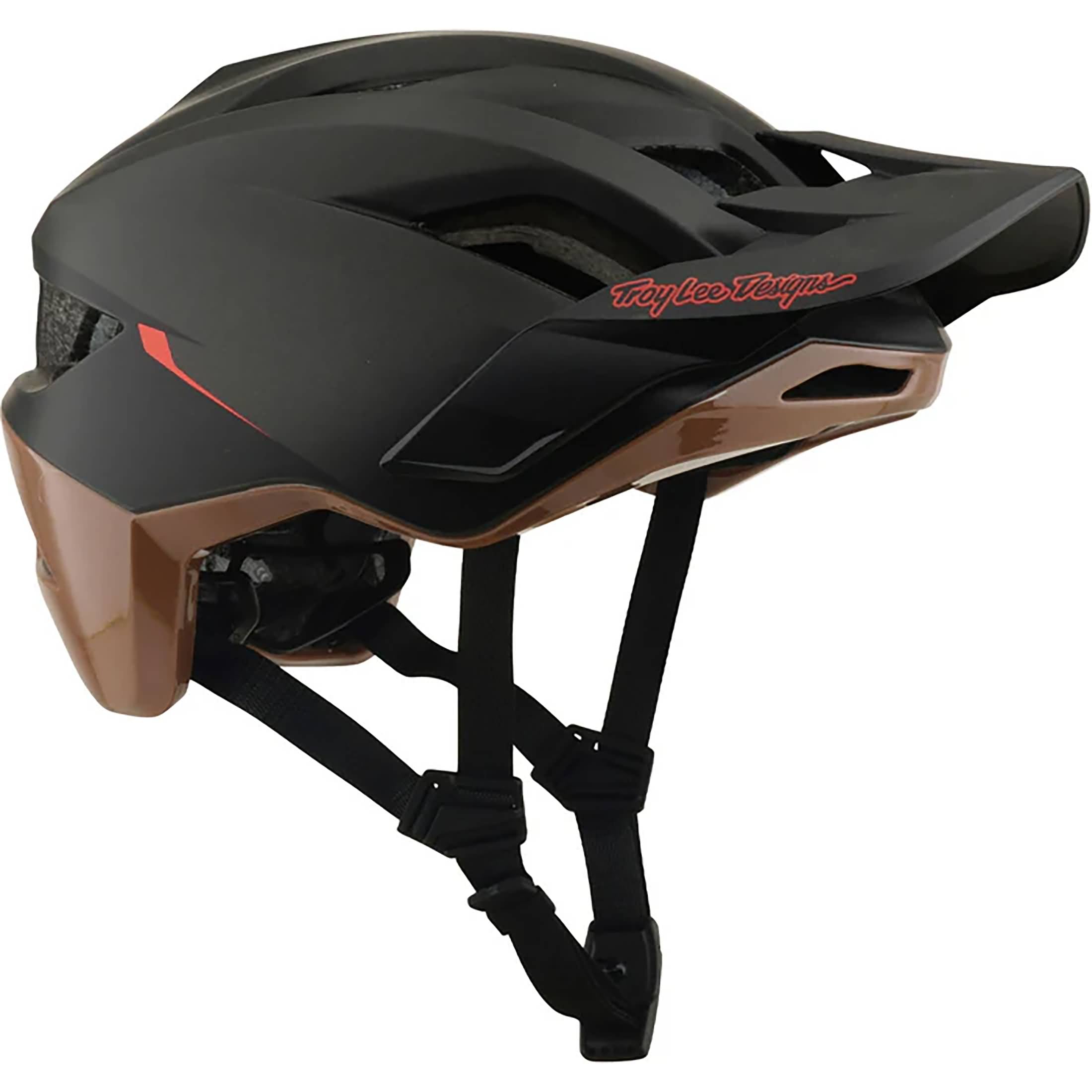 mtb helm design Troy Lee Designs Flowline SE Helmet Stacks Charcoal / Sienna, Charcoal / Sienna / XL/2X