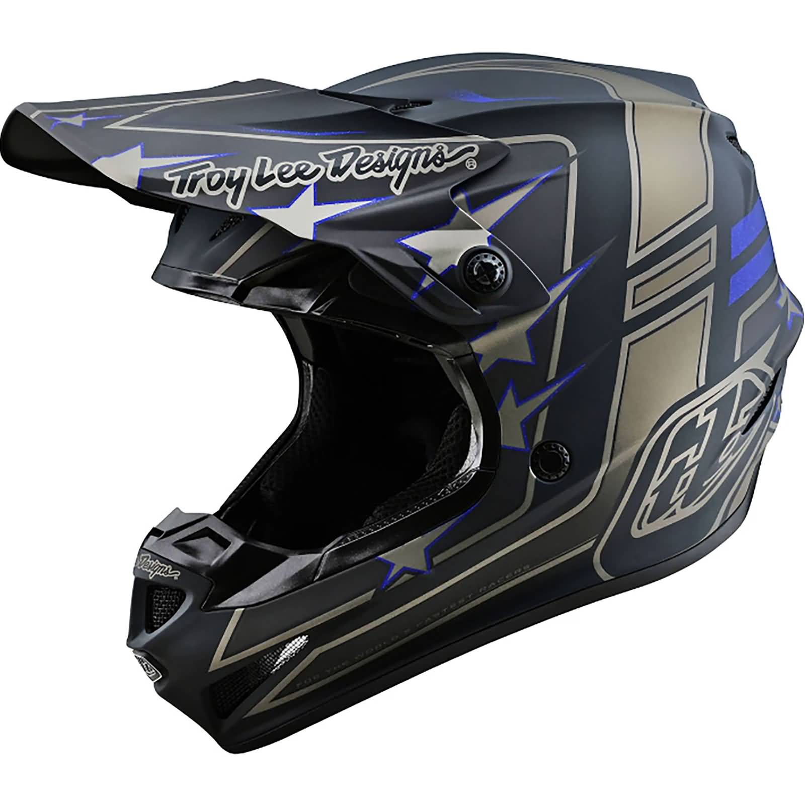 Troy Lee Designs SE4 Polyacrylite Flagstaff MIPS Adult Off-Road Helmets-109945011
