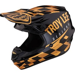 Troy Lee Designs SE4 Polyacrylite Race Shop MIPS Adult Off-Road Helmets