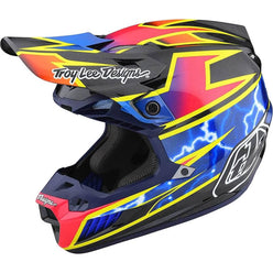 Troy Lee Designs SE5 Carbon Lightning MIPS Adult Off-Road Helmets (Refurbished, Without Tags)