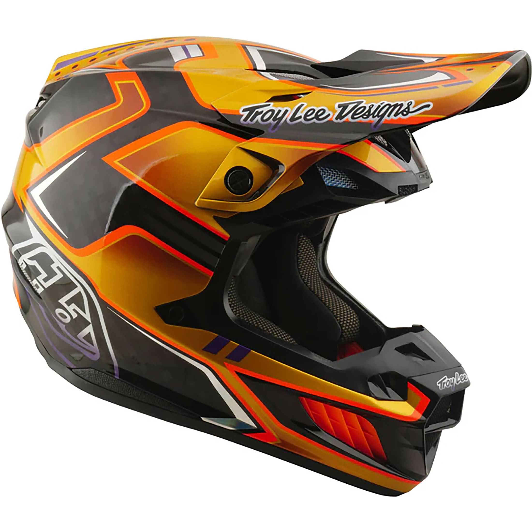 Troy Lee Designs SE5 Carbon Crest MIPS Adult Off-Road Helmets-171017001