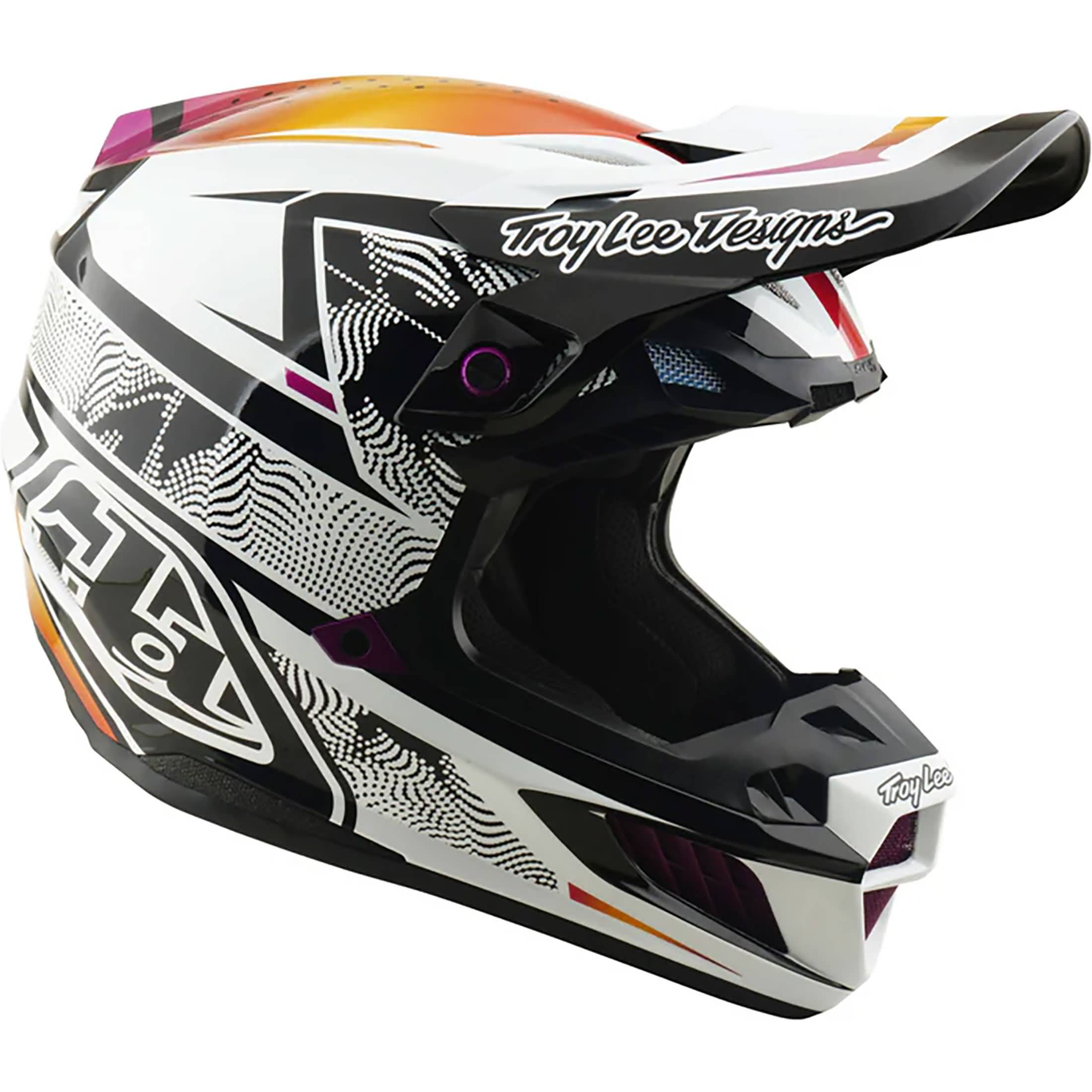 composite motorcycle helmets Troy Lee Designs - SE5 Composite Lined Up MIPS Helmet