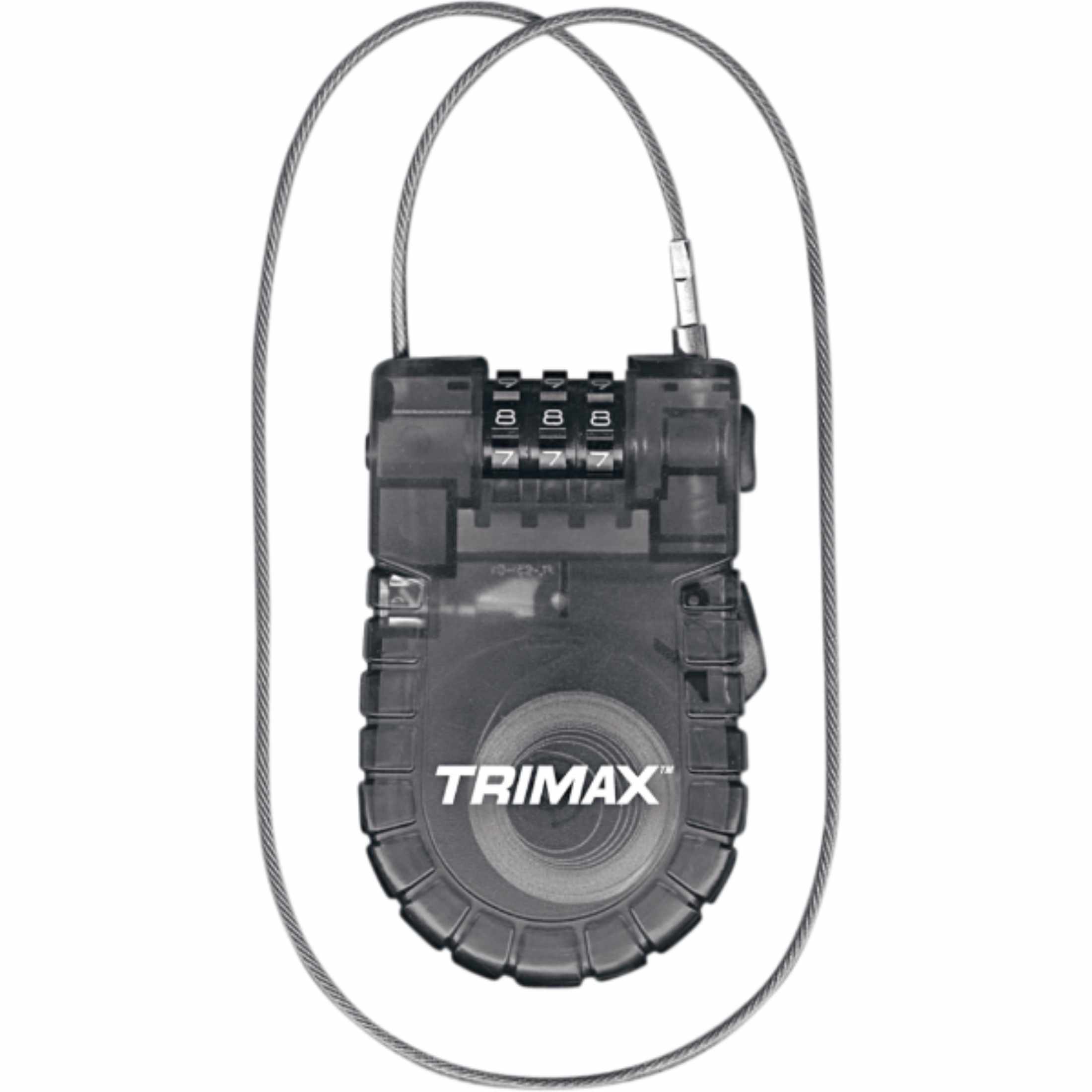 Trimax Retractable Cable Combination Locks-4010