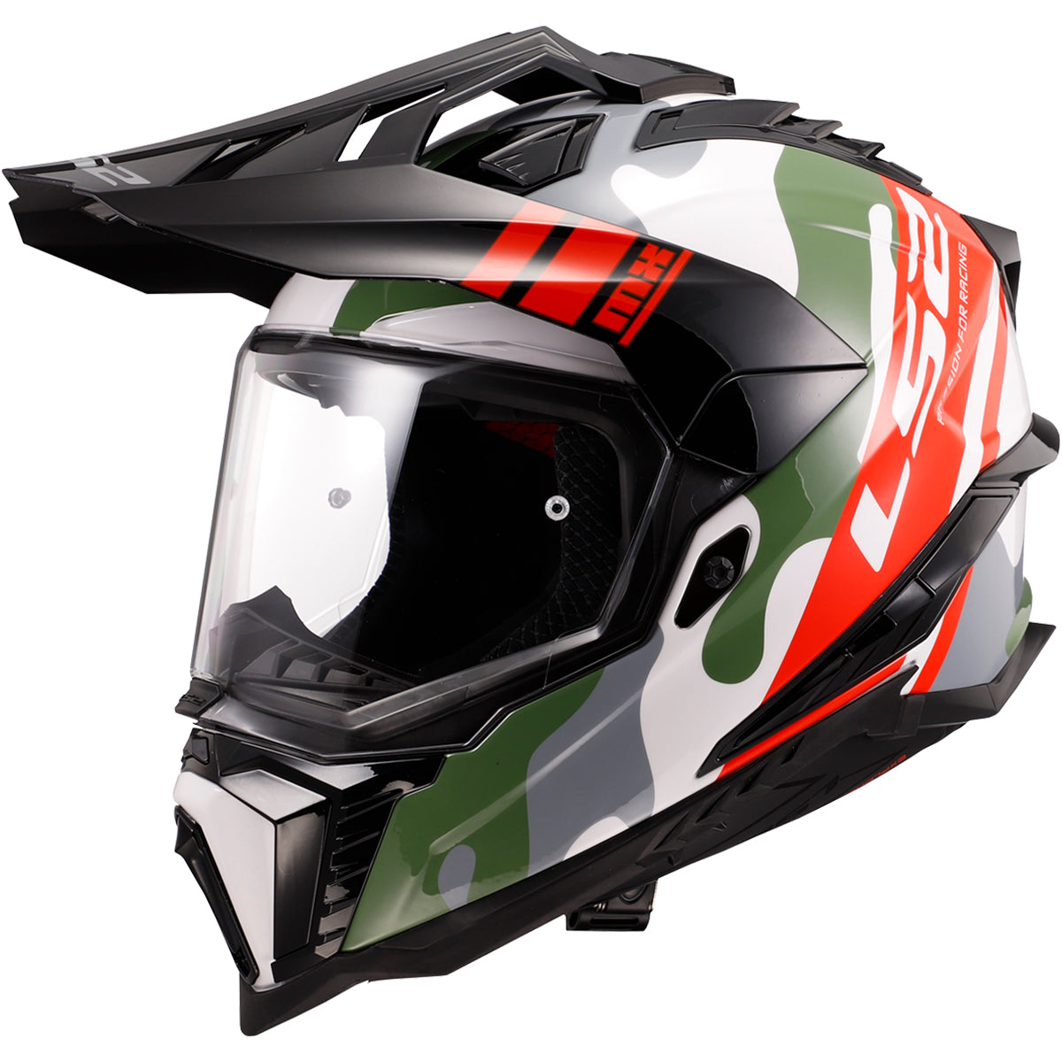LS2 Explorer XT CamoX Adventure Adult Off-Road He-701