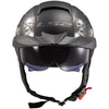 LS2 Rebellion Bones Half Face Adult Cruiser Helmets (Brand New)