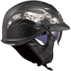 LS2 Rebellion Bones Half Face Adult Cruiser Helmets (Brand New)