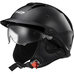 LS2 Rebellion Solid Half Face Adult Cruiser Helmets (Refurbished)