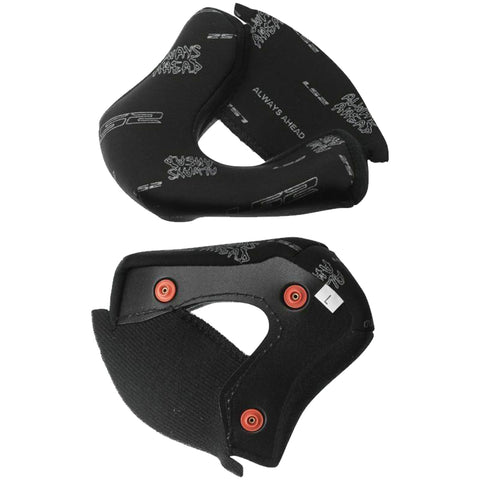 lazer 02 helmet pads LS2 Verso Helmet Cheek Pads