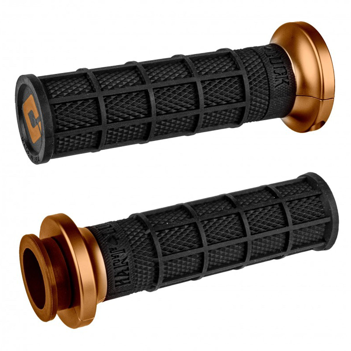 ODI V-twin Lock-on Hart-luck Signature Full-waffle Street Hand Grips-206