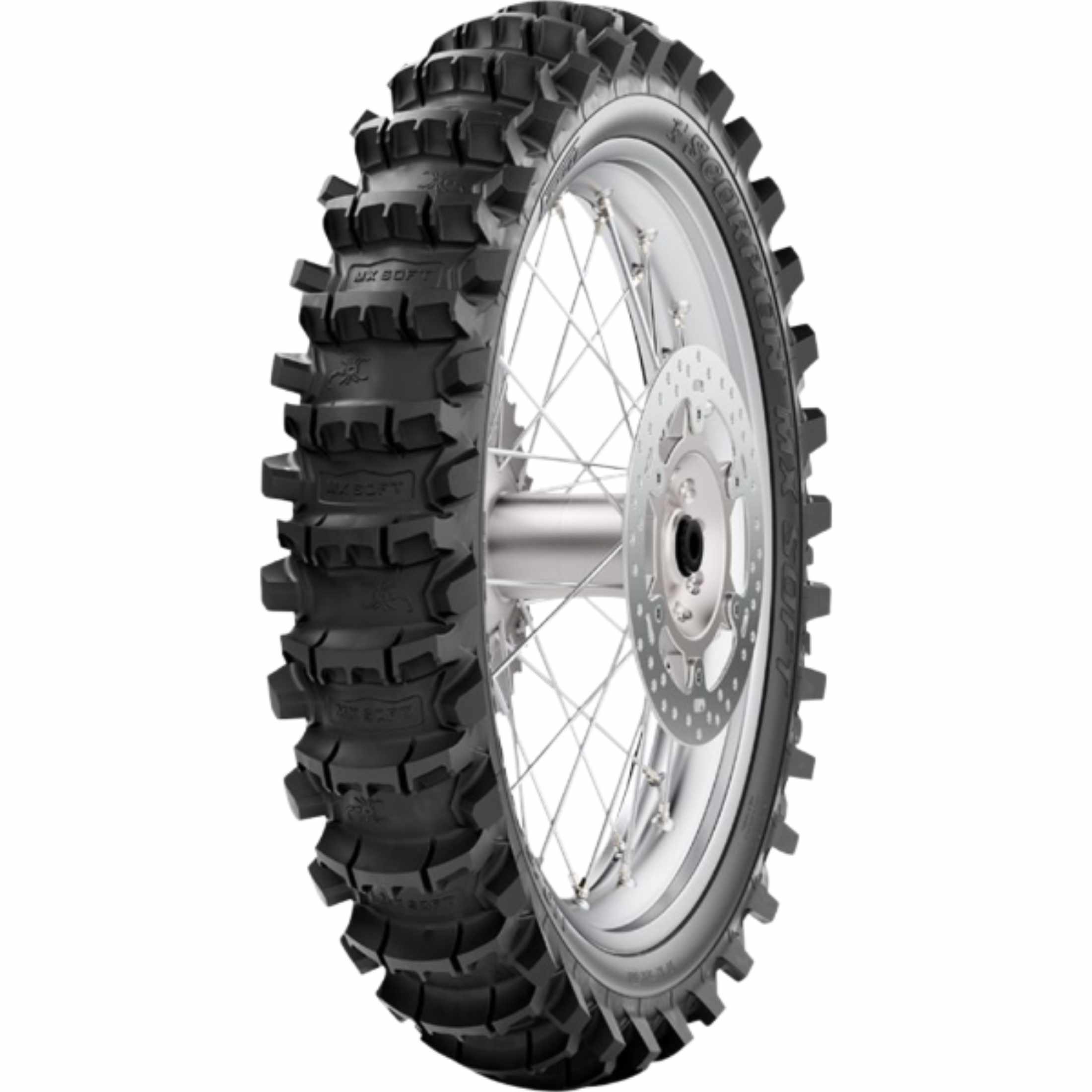 Pirelli Scorpion MX Soft 18" Rear Off-Road Tires - Black