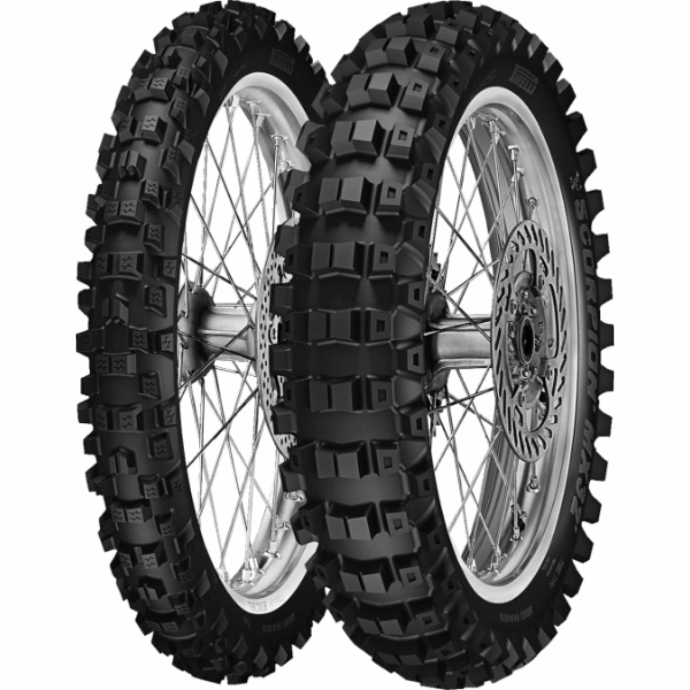 Pirelli Scorpion MX32 Mid Hard 16" Rear Off-Road Tires - Black