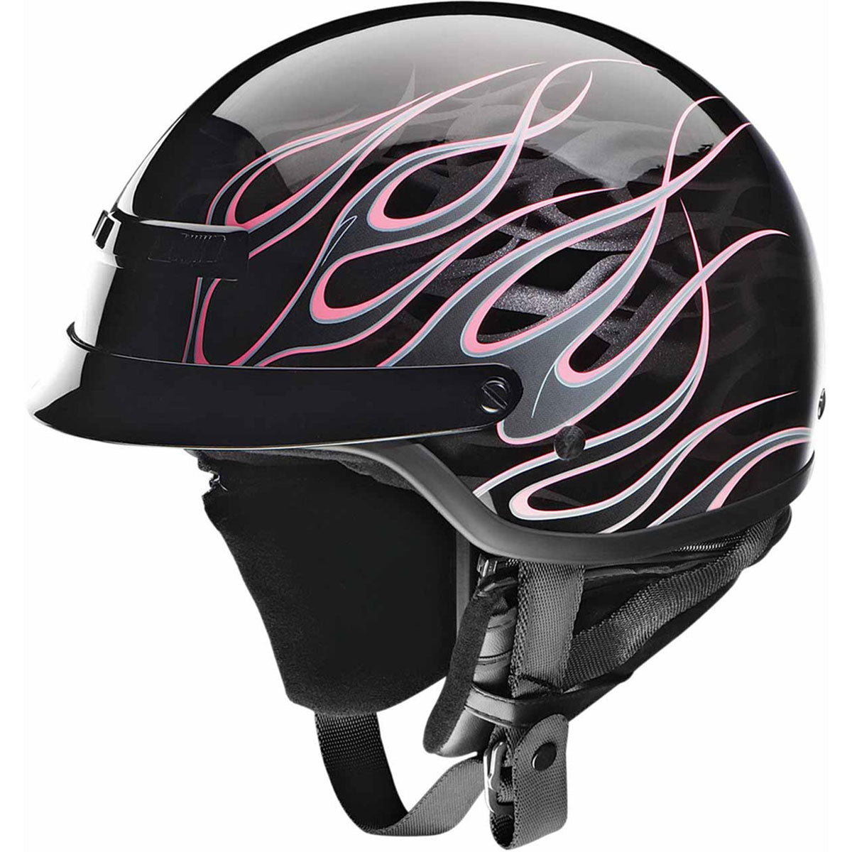Z1R Nomad Hellfire Adult Cruiser Helmets-0103