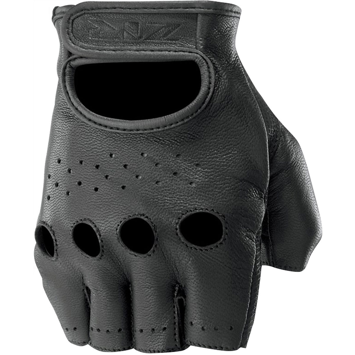 Z1R Ravage Fingerless Leather Women's Street Gloves-3311