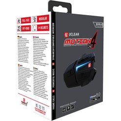 Uclear Motion 4 Lite Bluetooth Helmet Audio System Single Kit Accessories (Brand New)