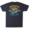 Answer Racing Monster Helmet Logo Men’s Short-Sleeve Shirts (Brand New)