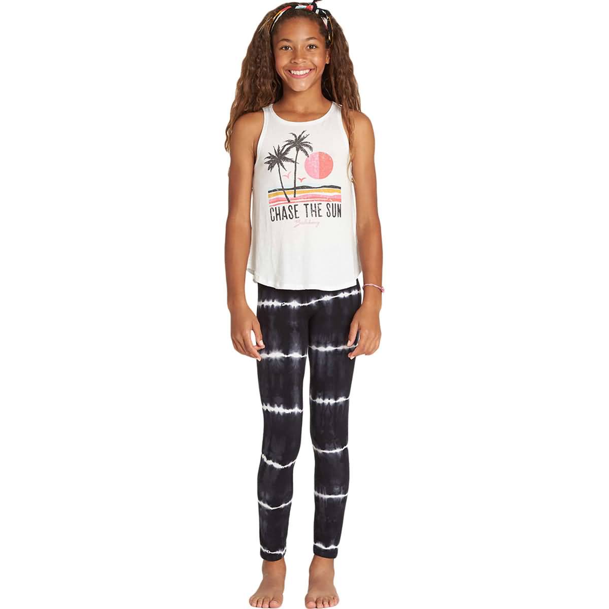 Billabong Leg Up Tie-Dye Legging Youth Girls Pants-G310SBLE