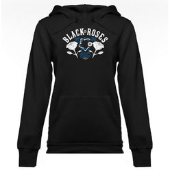 Crooks & Castles Black Rose Women's Hoody Pullover Sweatshirts (Brand New)