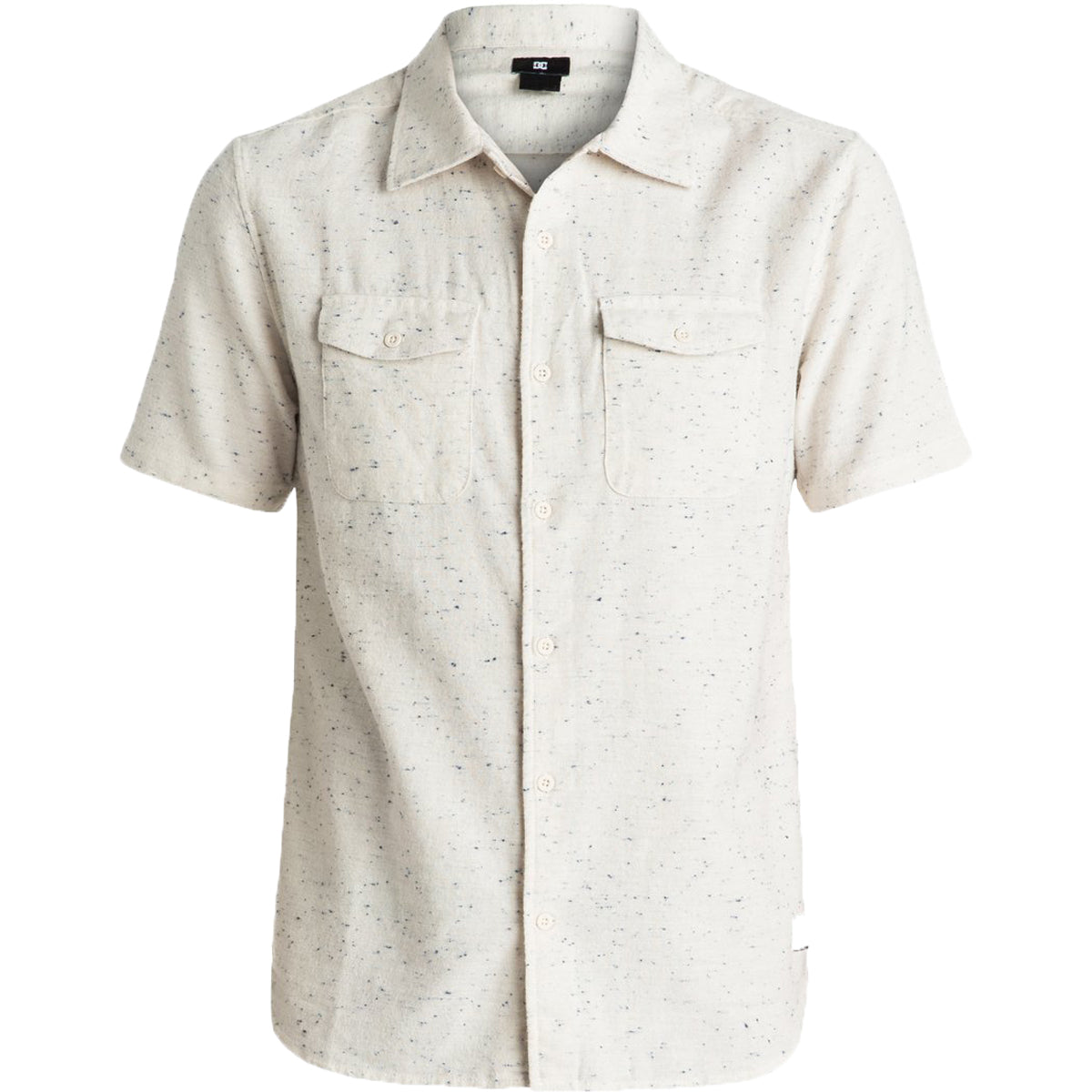 DC Echo Men's Button Up Short-Sleeve Shirts - Antique White