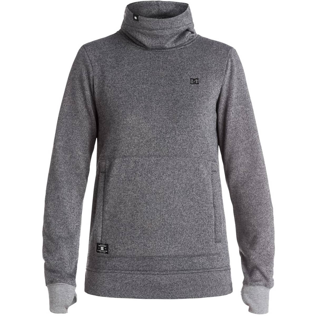 DC Veneer Riding Women's Sweater Sweatshirts - Heather Pewter