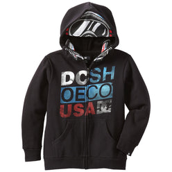 DC Moto Kids Hoody Zip Sweatshirts (New - Flash Sale)