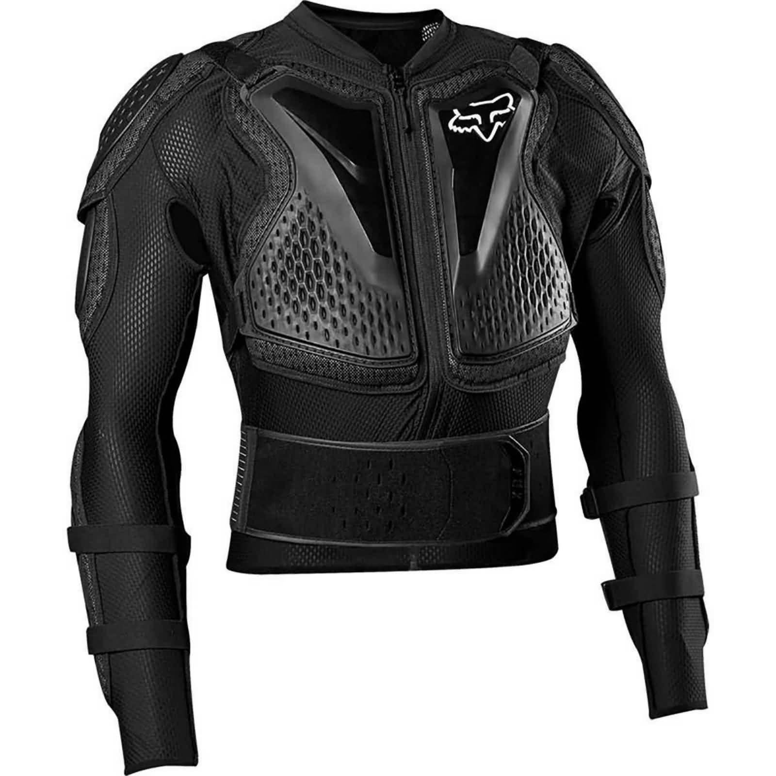 Unique Bargains Full Body Armor Jacket Thorax Back Backbone Bike Motorcycle  Riding Protective Black Size L : Target